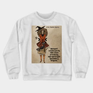 Spanish teacher witch Crewneck Sweatshirt